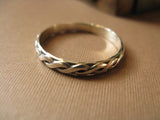 Braided Ring in Sterling Silver
