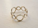 Bubble Ring in Sterling Silver