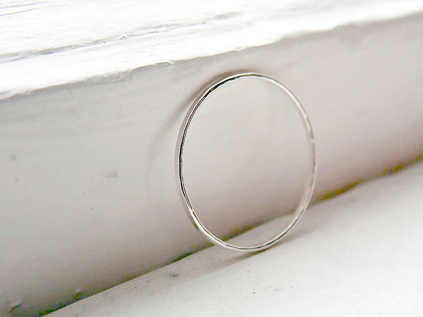 Thin Stacking Ring Sterling Silver