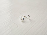 Spiral Nose Hoop Tragus Hoop 14k Gold Fill