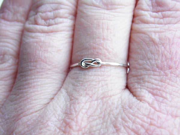 Thin hot sale infinity ring