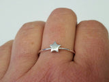 Star Ring Sterling Silver Celestial Ring