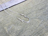 Horseshoe Necklace Sterling Silver Horse Jewelry