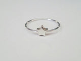 Star Ring Sterling Silver Celestial Ring