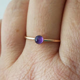 Gold Amethyst Ring