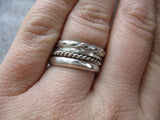 Stacking Rings in Sterling Silver