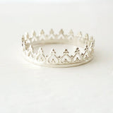 Sterling Silver Princess Crown Ring