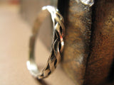 Braided Ring in Sterling Silver