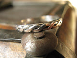 Braided Ring in Sterling Silver