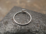 Tiny Nose Hoop