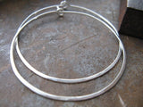 Hoop Earrings Sterling Silver