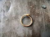 Nose  Hoop Tragus Hoop in Gold