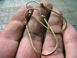 Oval Hoop Earrings