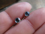 Swiss Blue Topaz Sterling Silver Earrings