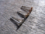 Rose Gold Sterling Silver Gold Fill Post Earrings 2.5mm