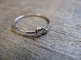 Sterling Silver Knot Ring