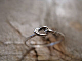 Sterling Silver Knot Ring