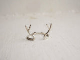 Sterling Silver Antler Ring Antler Jewelry