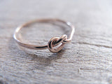 Knot Ring 14k Rose Gold Filled