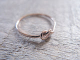 Knot Ring 14k Rose Gold Filled