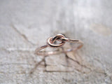 Knot Ring 14k Rose Gold Filled