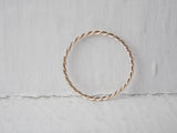 Twist Ring 14k Gold Filled