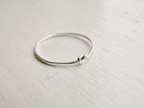 Thin Knot Ring Sterling Silver