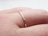 Thin Stacking Ring Sterling Silver