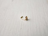 Spiral Nose Stud 14k Gold Fill