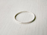 Thin Stacking Ring Sterling Silver