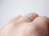 Gold Cat Ring - Cat Ears Ring