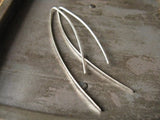 Sterling Silver Sliver Earrings