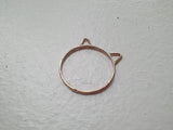 Cat Ears Ring Cat Ring 14k Rose Gold Fill